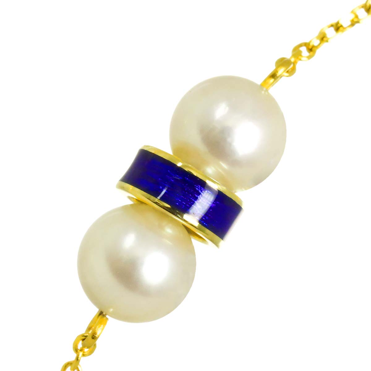 Akoya Pearl 6.5mm Necklace 14K YG 585