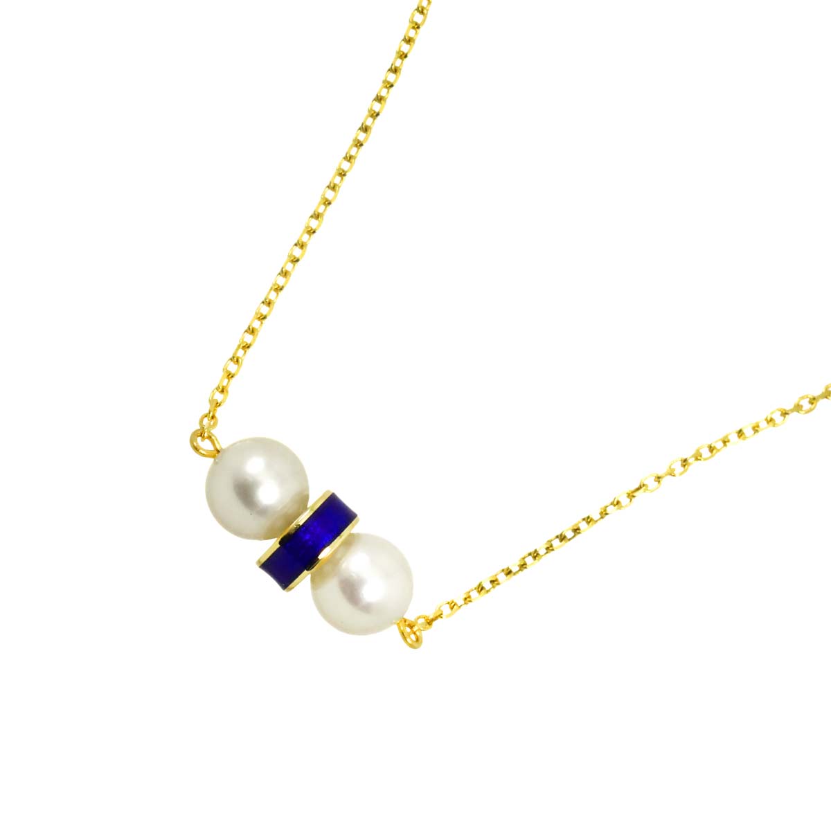 Akoya Pearl 6.5mm Necklace 14K YG 585