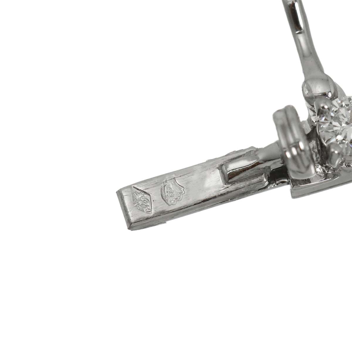 Diamond Necklace 18K WG 750