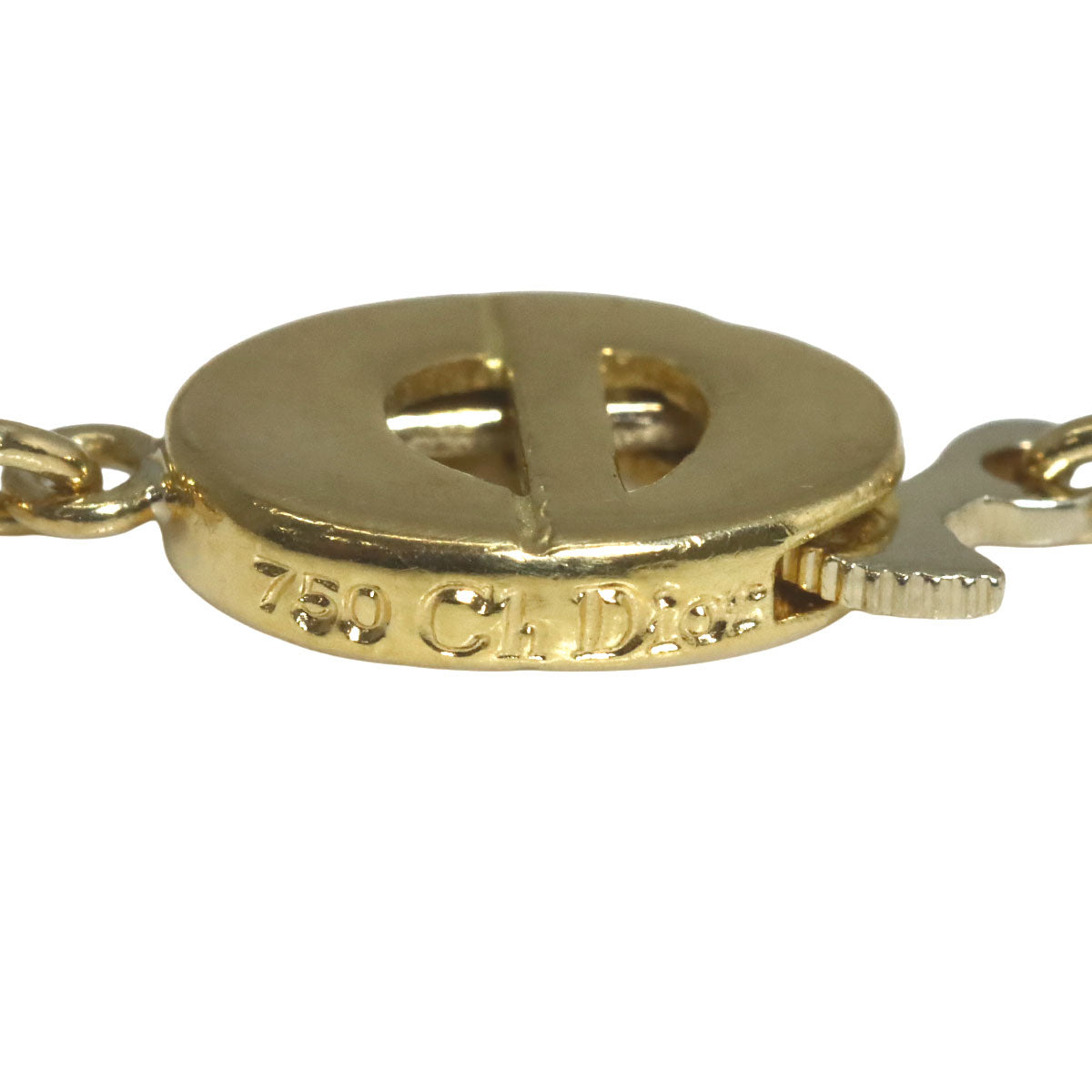 Diamond Necklace 18K Yellow Gold 750