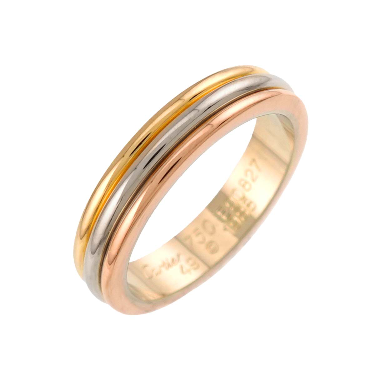 Vendome Ring 18K YG WG PG 750 size49 4.5-4.75(US)