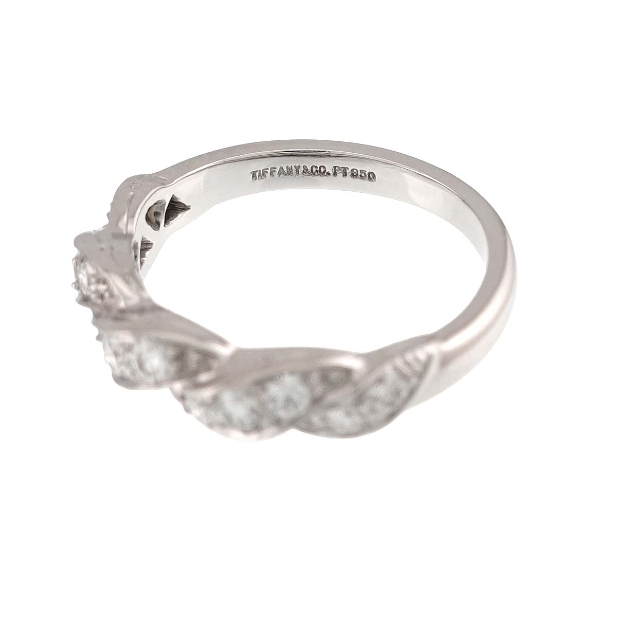 Diamond Ring Pt Platinum Size4.75-5(US)