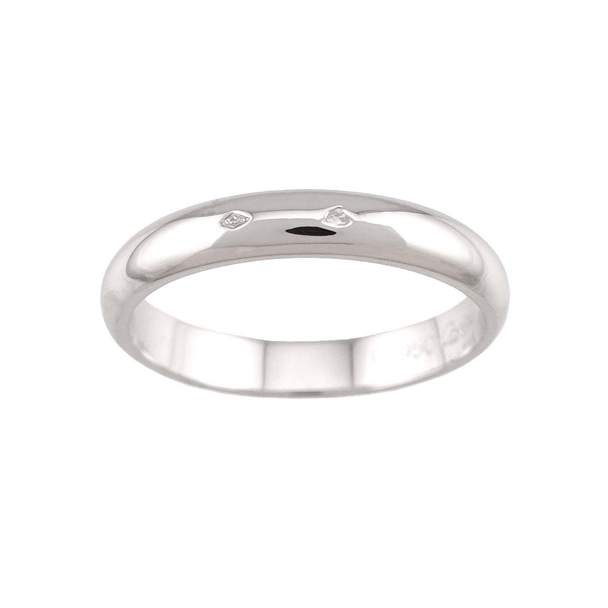 1895 Classic Band Ring Platinum Size58 8.25(US)