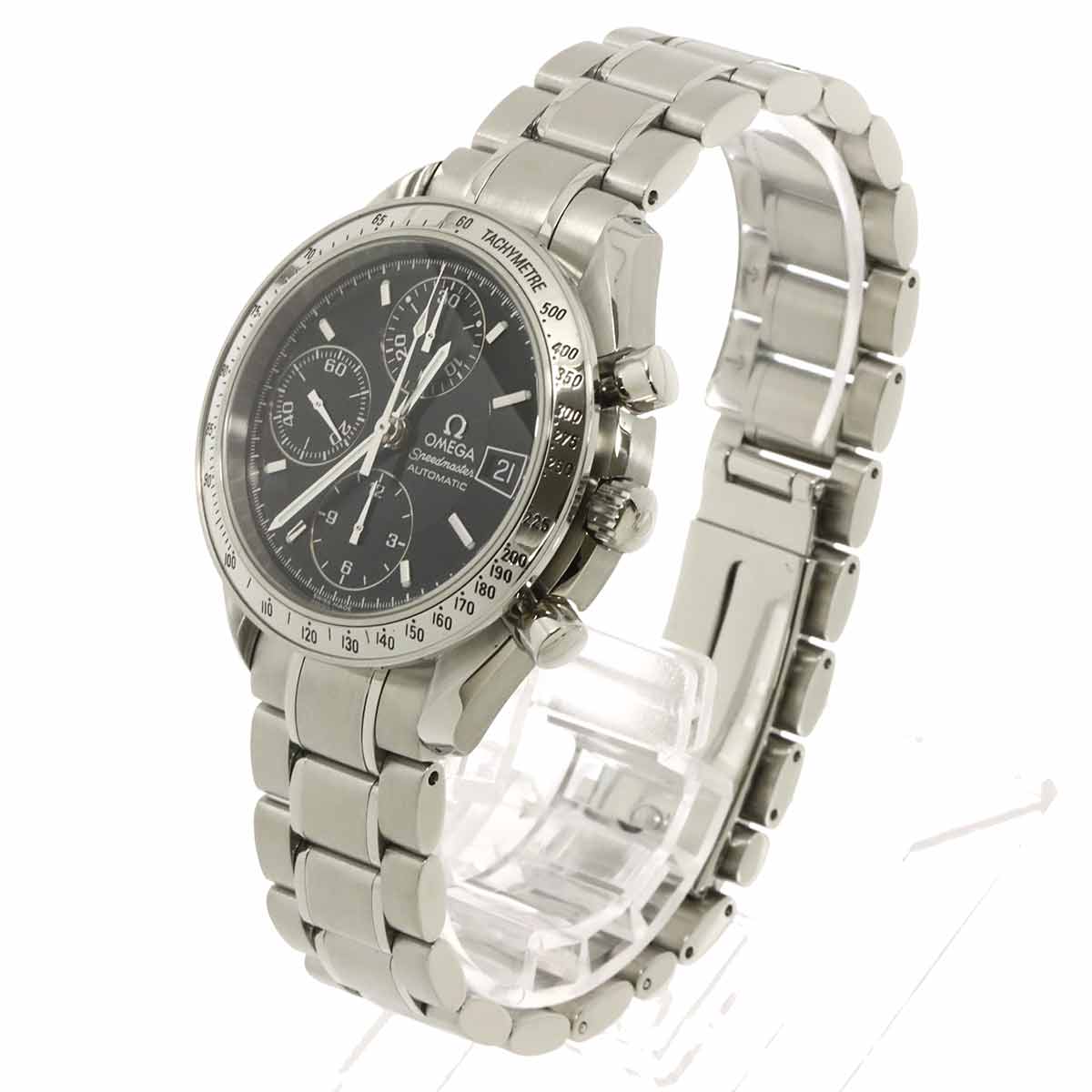 Speedmaster Date 3513 50 Chronograph Automatic Black Dial Mens