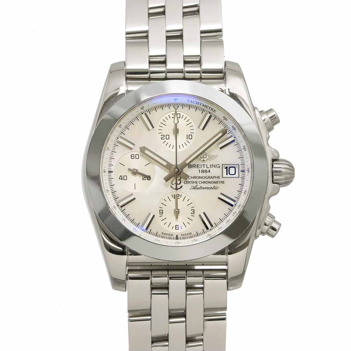 Chronomat38 W13310 Automatic White Dial Mens Watch