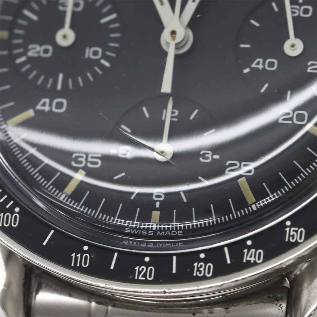 Speedmaster Chronograph 3510 50 Automatic Black Dial Mens Watch