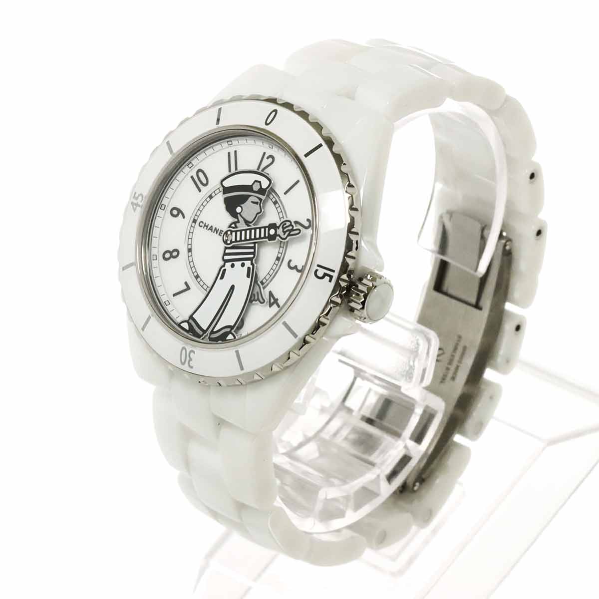J12 Mademoiselle La pausa H7481 Automatic White Dial Mens