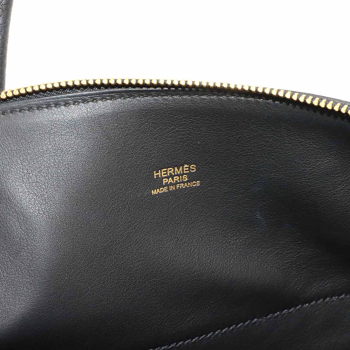 Bolide 31 Hand Shoulder Bag Taurillon Clemence Black