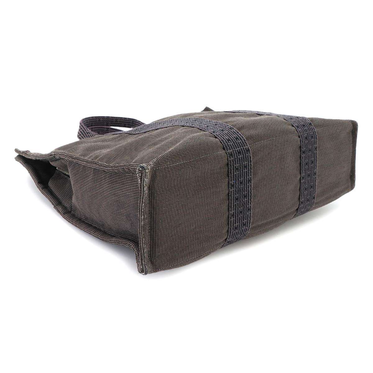 Herline Tote MM Bag Canvas Gray Unisex Purse