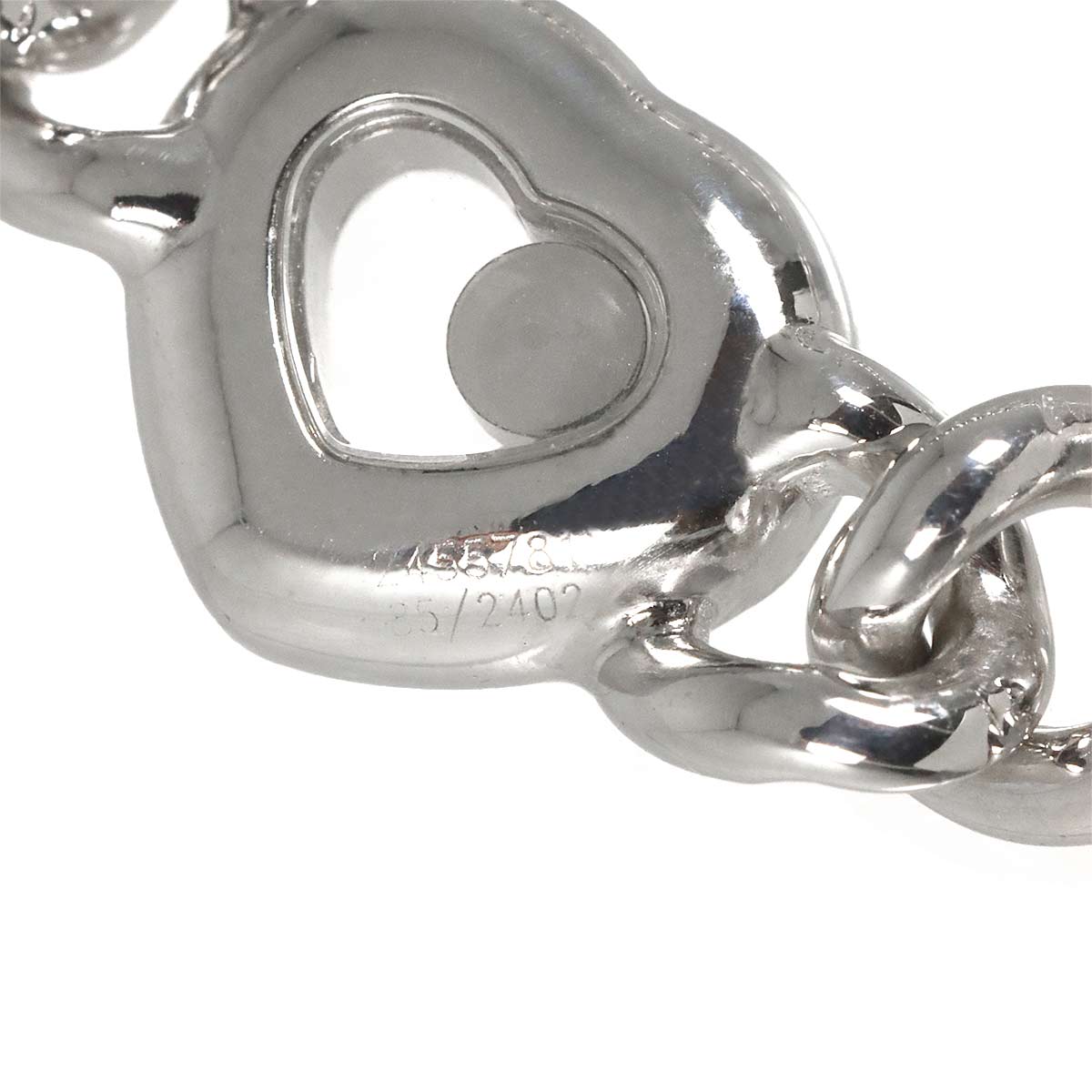 Happy Heart Diamond Bracelet 18K WG 750