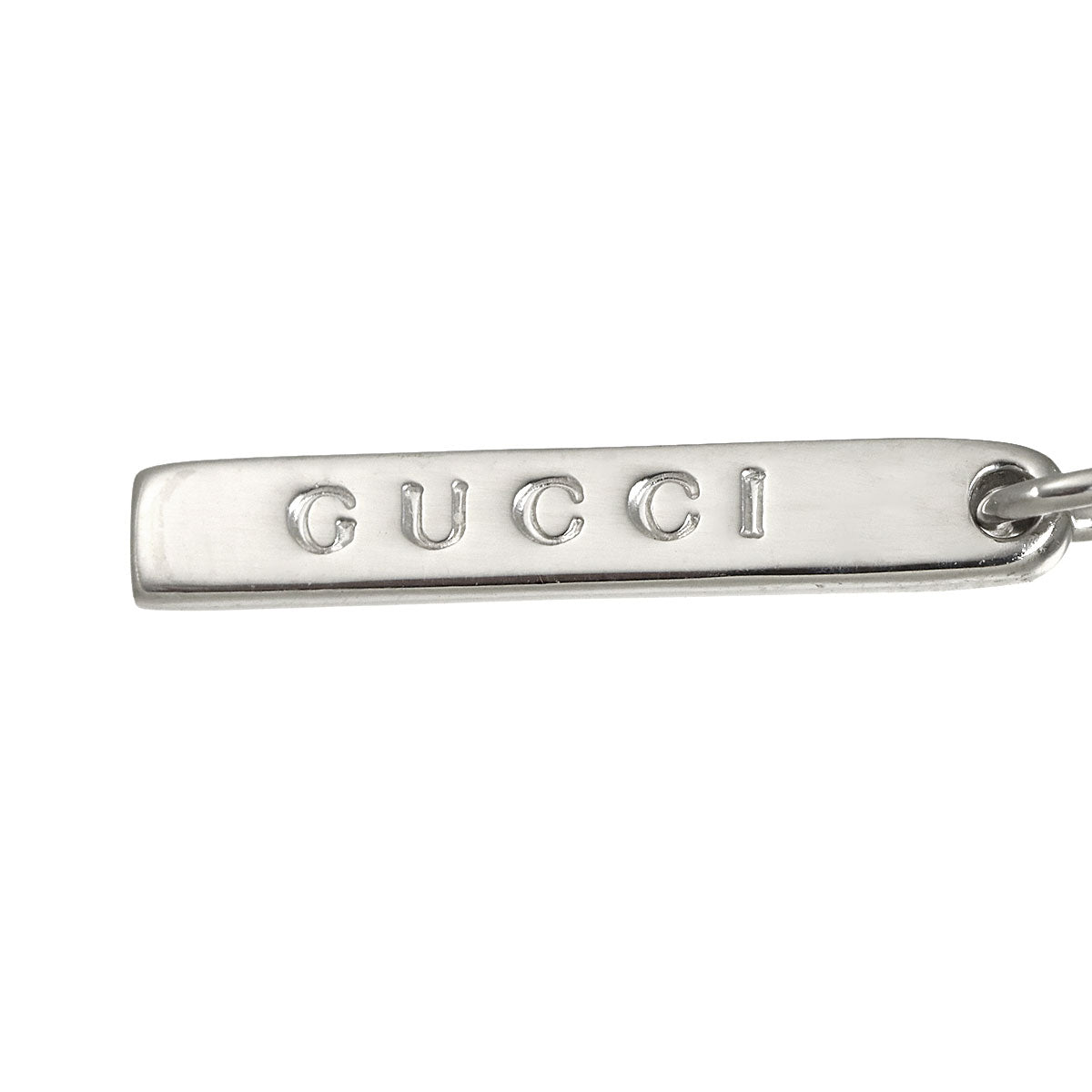 Lariat Necklace 18K White Gold 750
