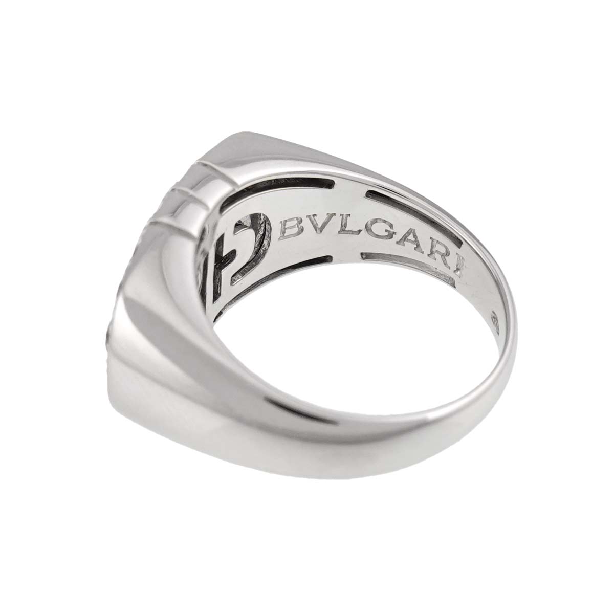 Parentesi Diamond Ring 18K White Gold 750 5.5-5.75(US)