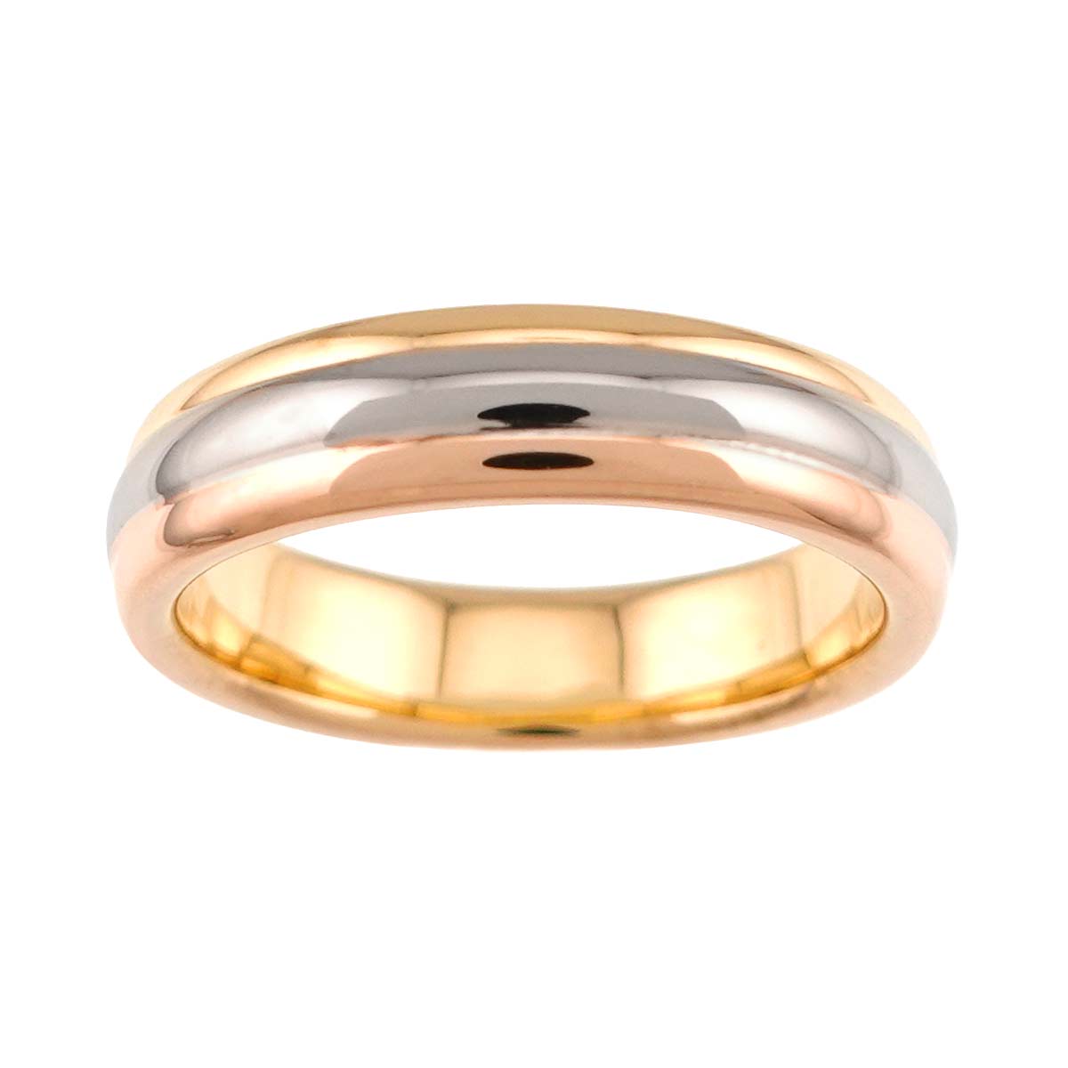 VENDOME Ring 18K YG WG PG 750 Size53 6-6.25(US)