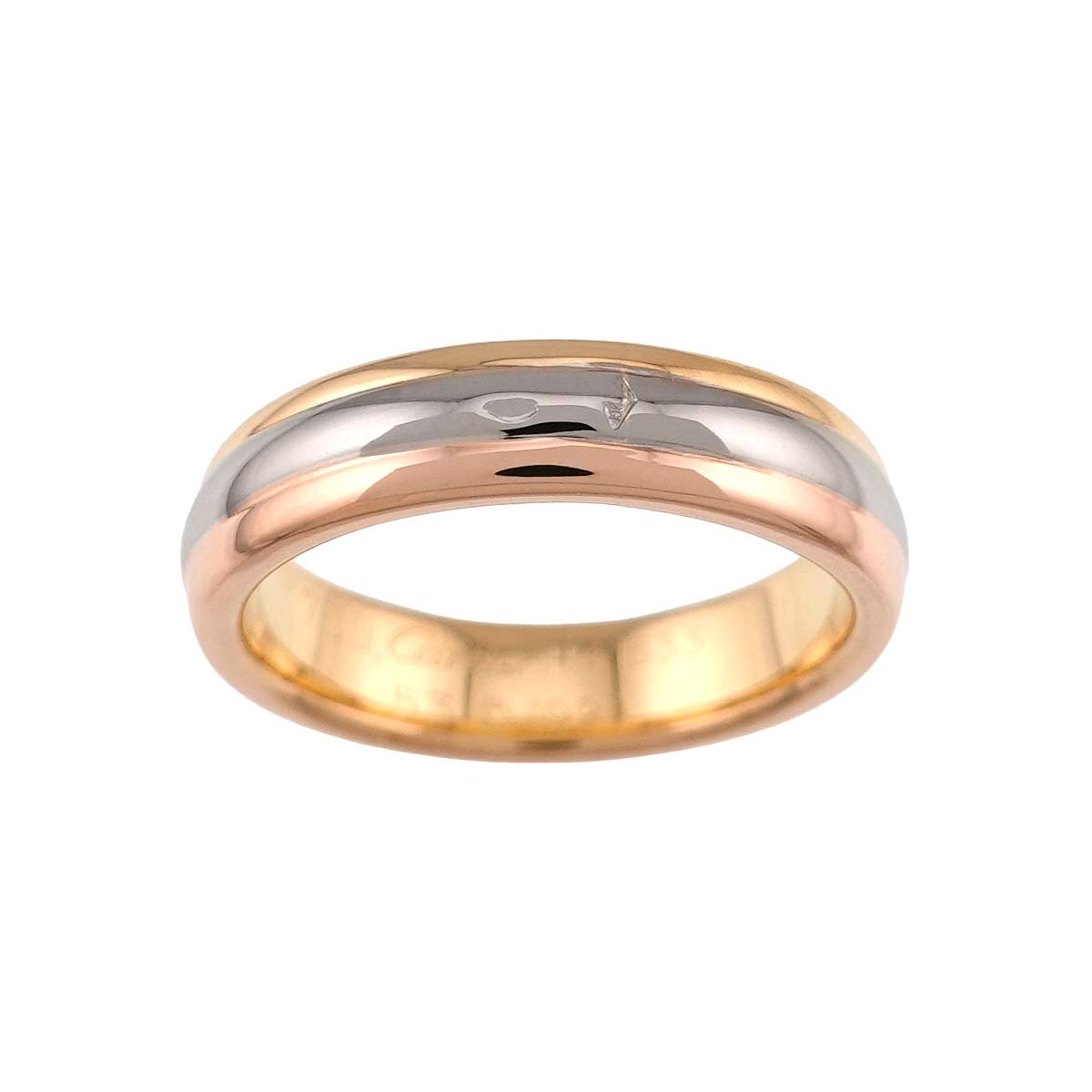VENDOME Ring 18K YG WG PG 750 Size53 6-6.25(US)