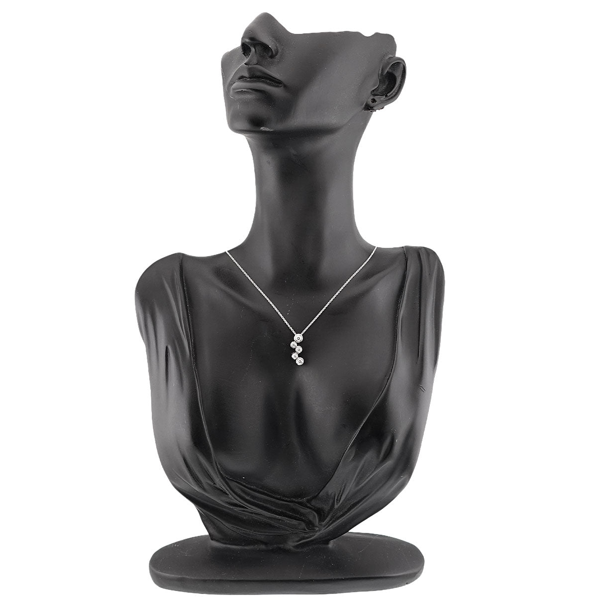 Bubble Diamond Necklace Platinum