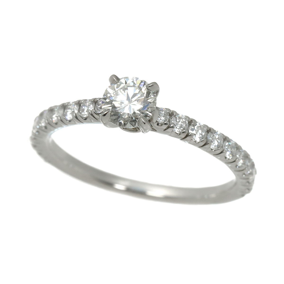 Diamond 0.33ct Ring Platinum size49 4.75-5(US)