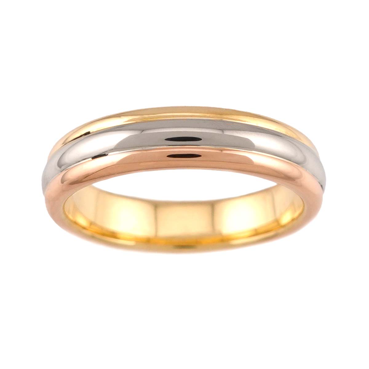 Vendome Ring 18K YG WG PG 750 size57 7.5-7.75(US)