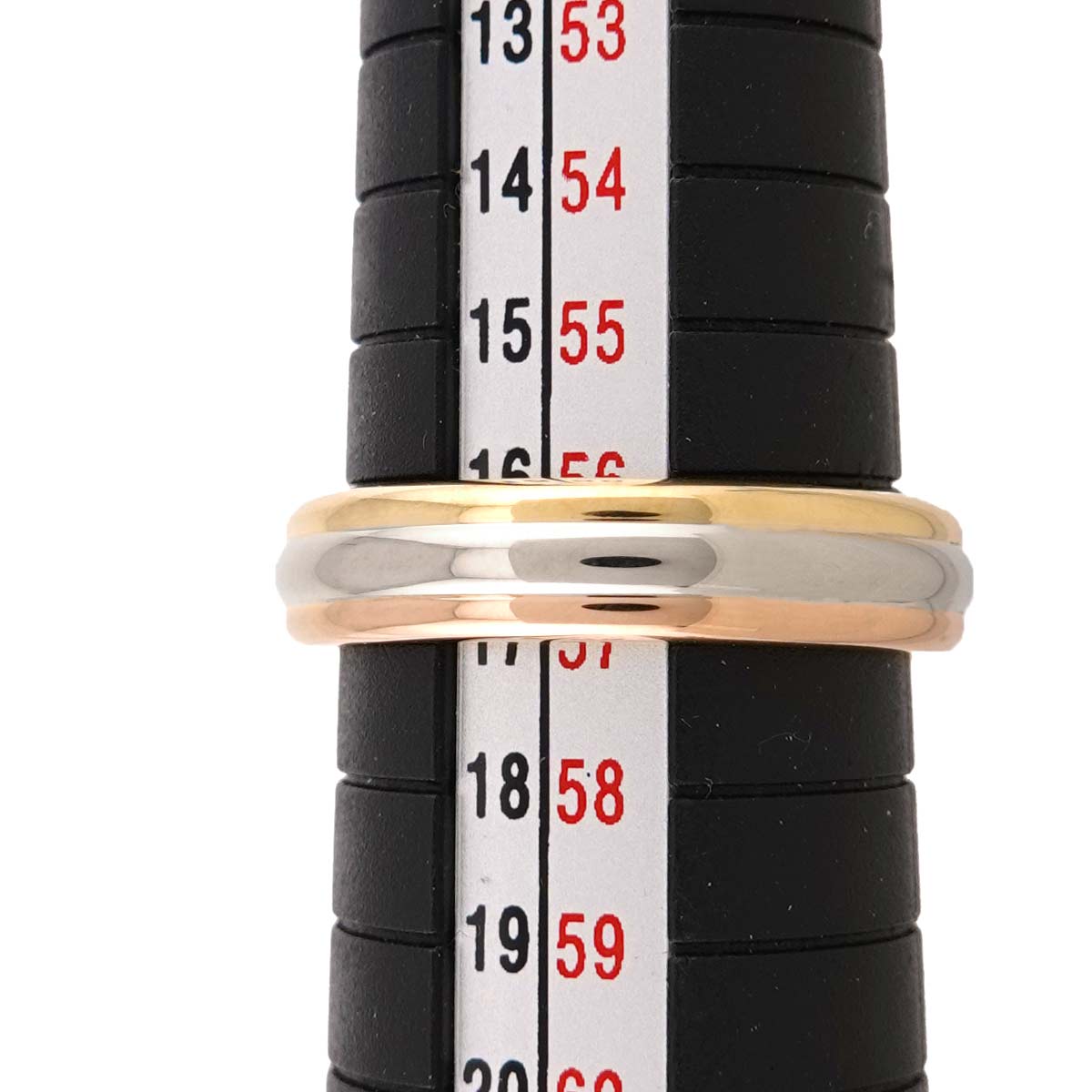 Vendome Ring 18K YG WG PG 750 size57 7.5-7.75(US)