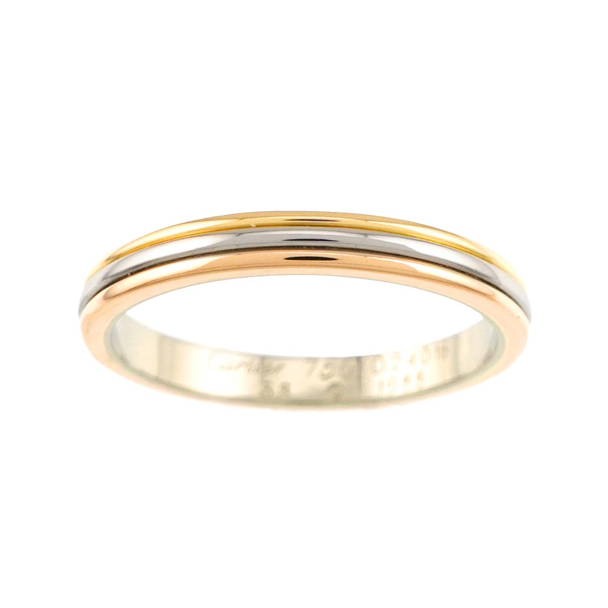 VENDOME Ring 18K YG WG PG 750 Size58 8-8.25(US)