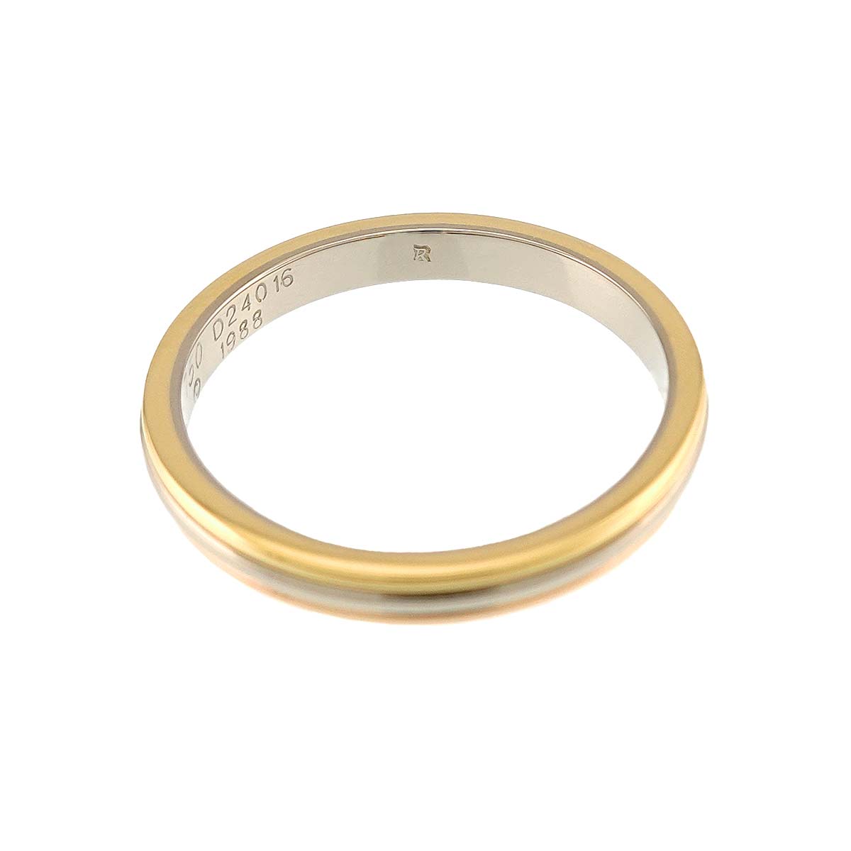 VENDOME Ring 18K YG WG PG 750 Size58 8-8.25(US)