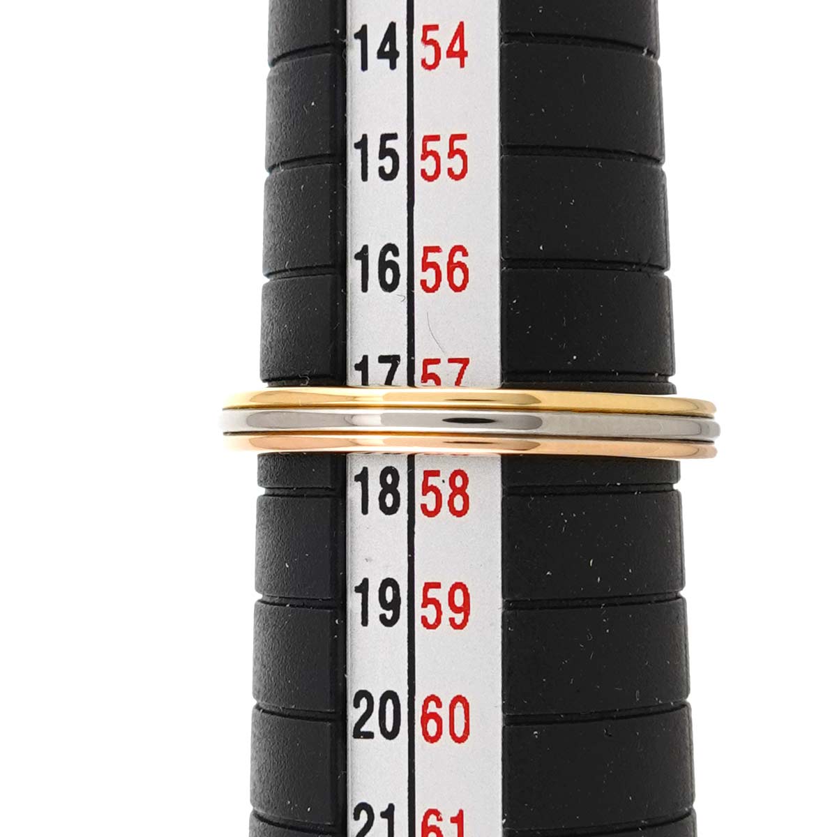 VENDOME Ring 18K YG WG PG 750 Size58 8-8.25(US)