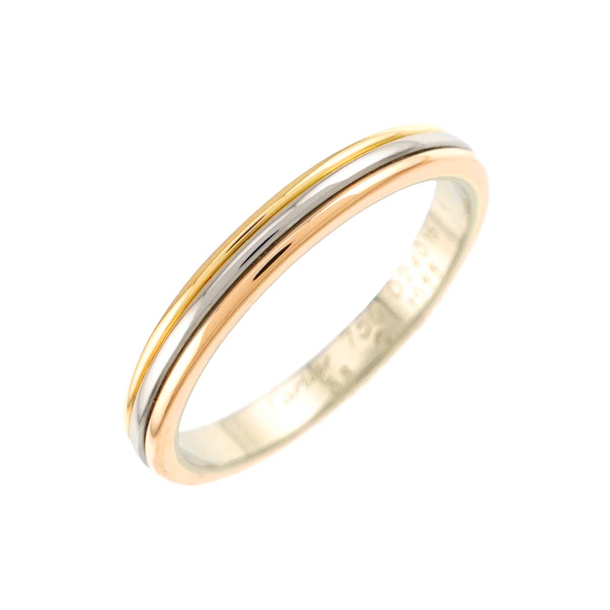 VENDOME Ring 18K YG WG PG 750 Size58 8-8.25(US)