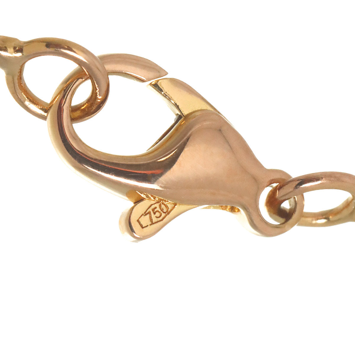 Serpent boheme Diamond Necklace 18K PG 750