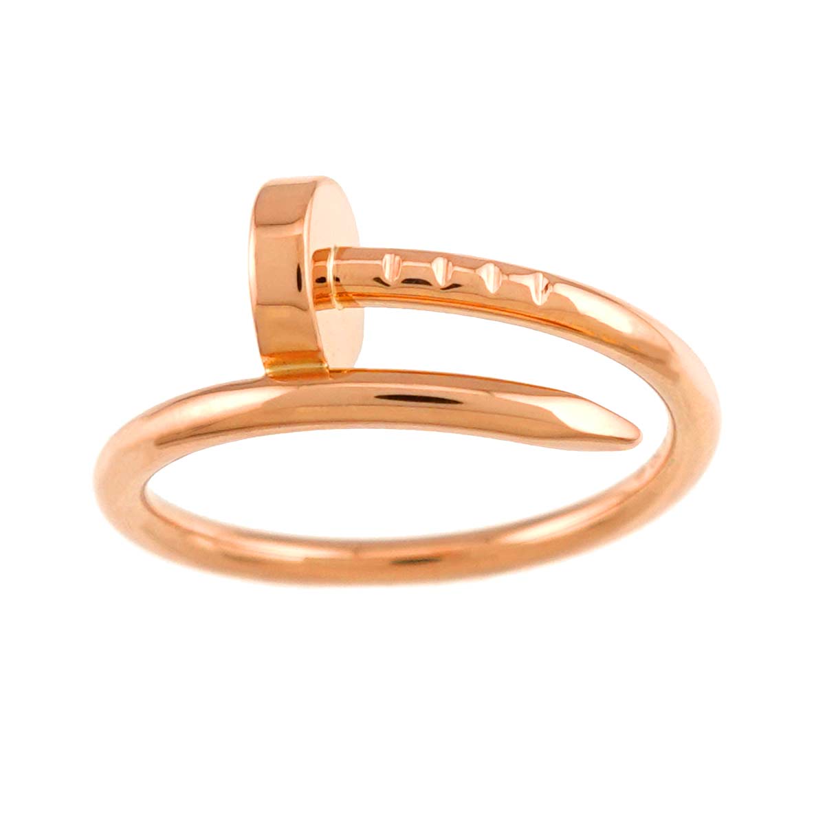 JUSTE UN CLOU SM Ring 18K PG 750 Size48 4.5(US)