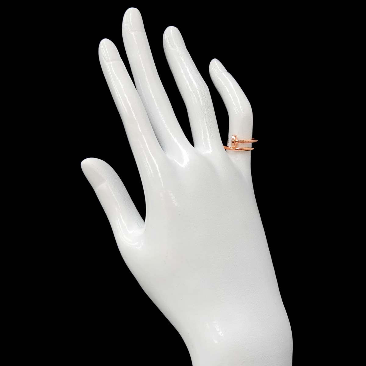 JUSTE UN CLOU SM Ring 18K PG 750 Size48 4.5(US)