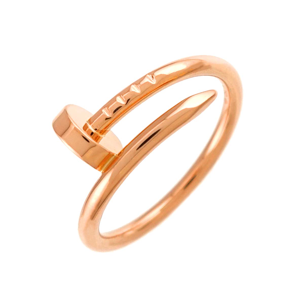 JUSTE UN CLOU SM Ring 18K PG 750 Size48 4.5(US)