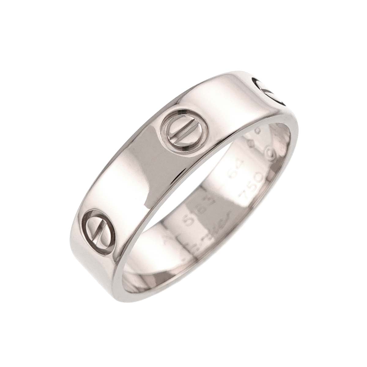 Love Ring 18K White Gold 750 size64 10.25(US)
