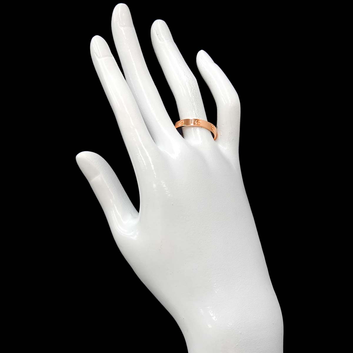 Mini Love Ring 18K Pink Gold 750 size64 10.25-10.5(US)