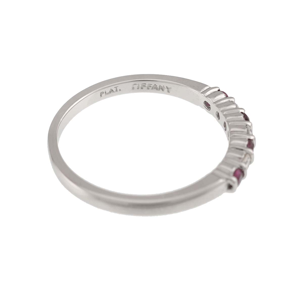 Ruby Diamond Ring Platinum size5.25-5.5(US)