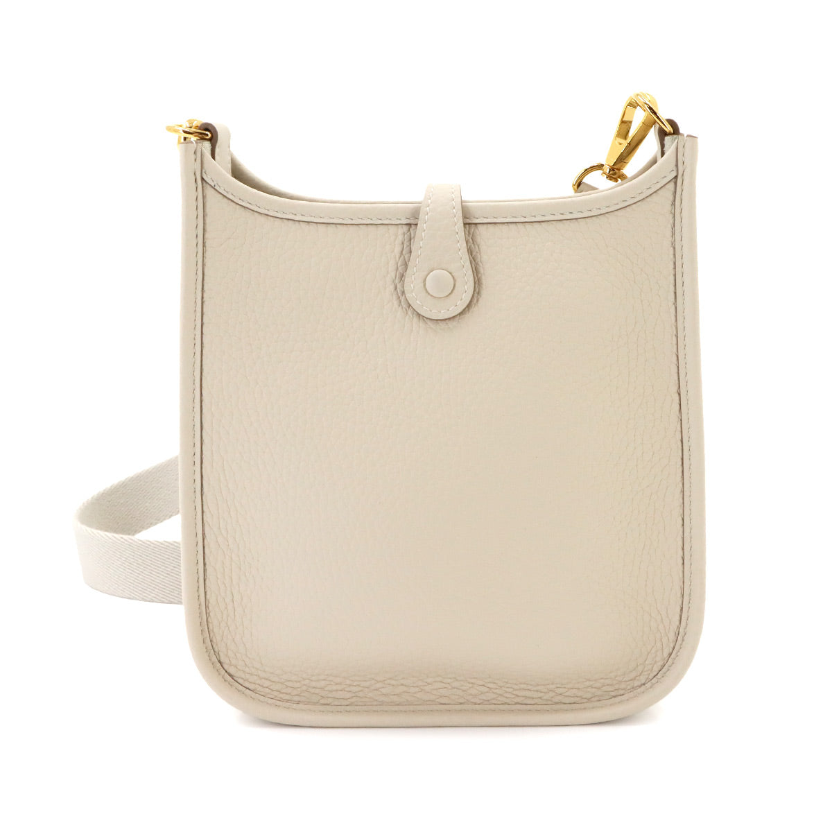 Evelyne Amazone TPM Shoulder Bag Taurillon Clemence Craie