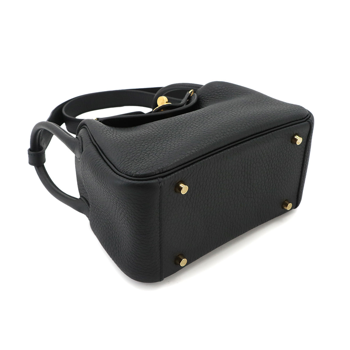 Lindy Mini 2 2way Hand Shoulder Bag Taurillon Clemence Black