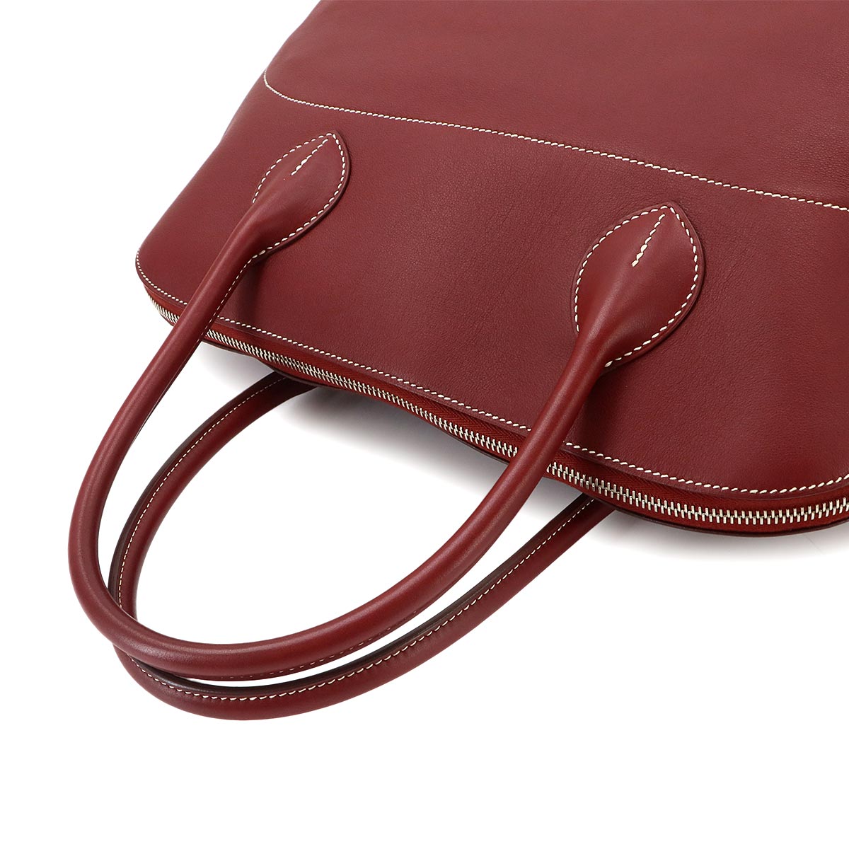 Bolide Relax 40 Hand Bag Veau Sikkim Rouge H Purse