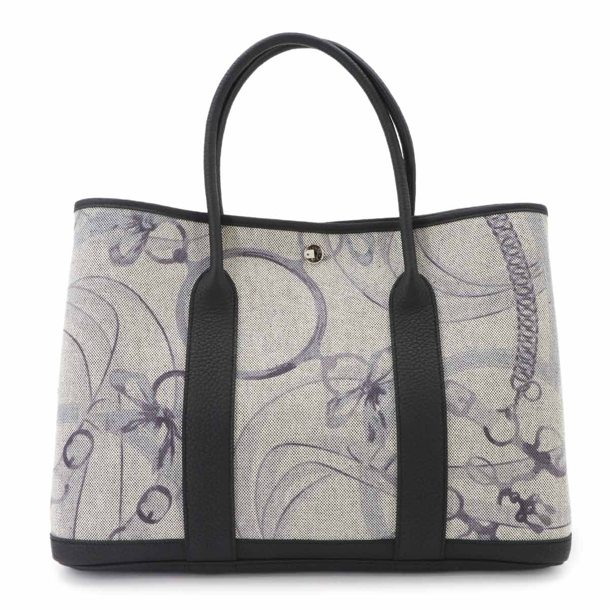 Garden Party PM Tote Bag Toile H Negonda Promenade du Matin