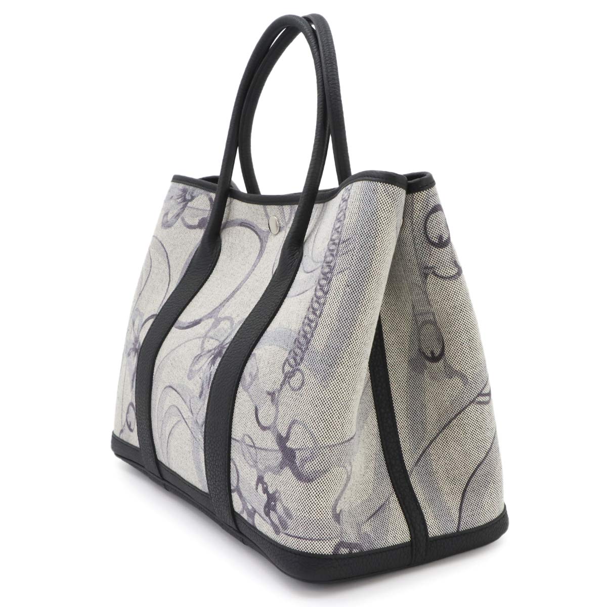 Garden Party PM Tote Bag Toile H Negonda Promenade du Matin