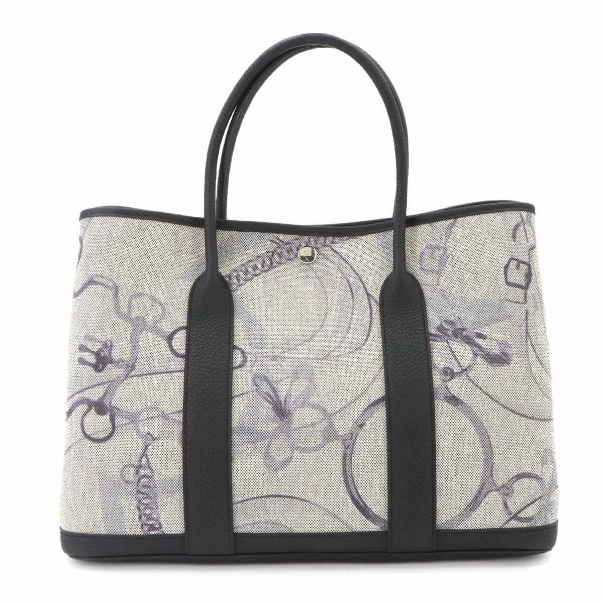 Garden Party PM Tote Bag Toile H Negonda Promenade du Matin