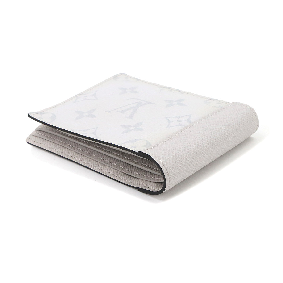 LOUIS VUITTON Taigarama Portefeuille Multiple Wallet Blanc M30300