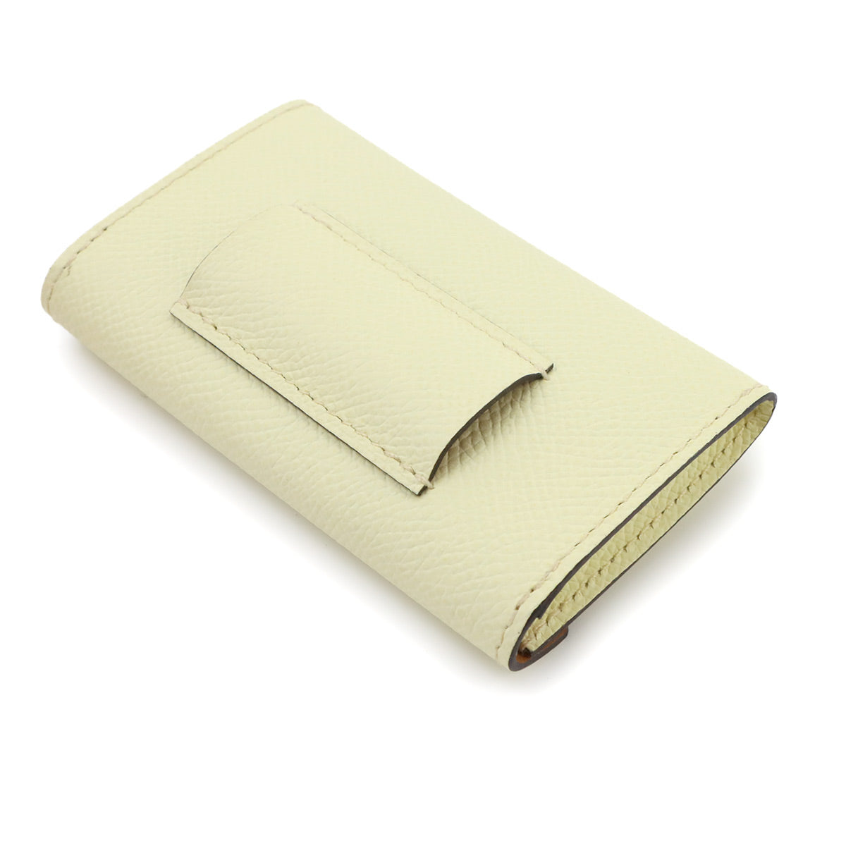 Kelly pocket 18 Belt Waist porch Bag Epsom Jaune Milton