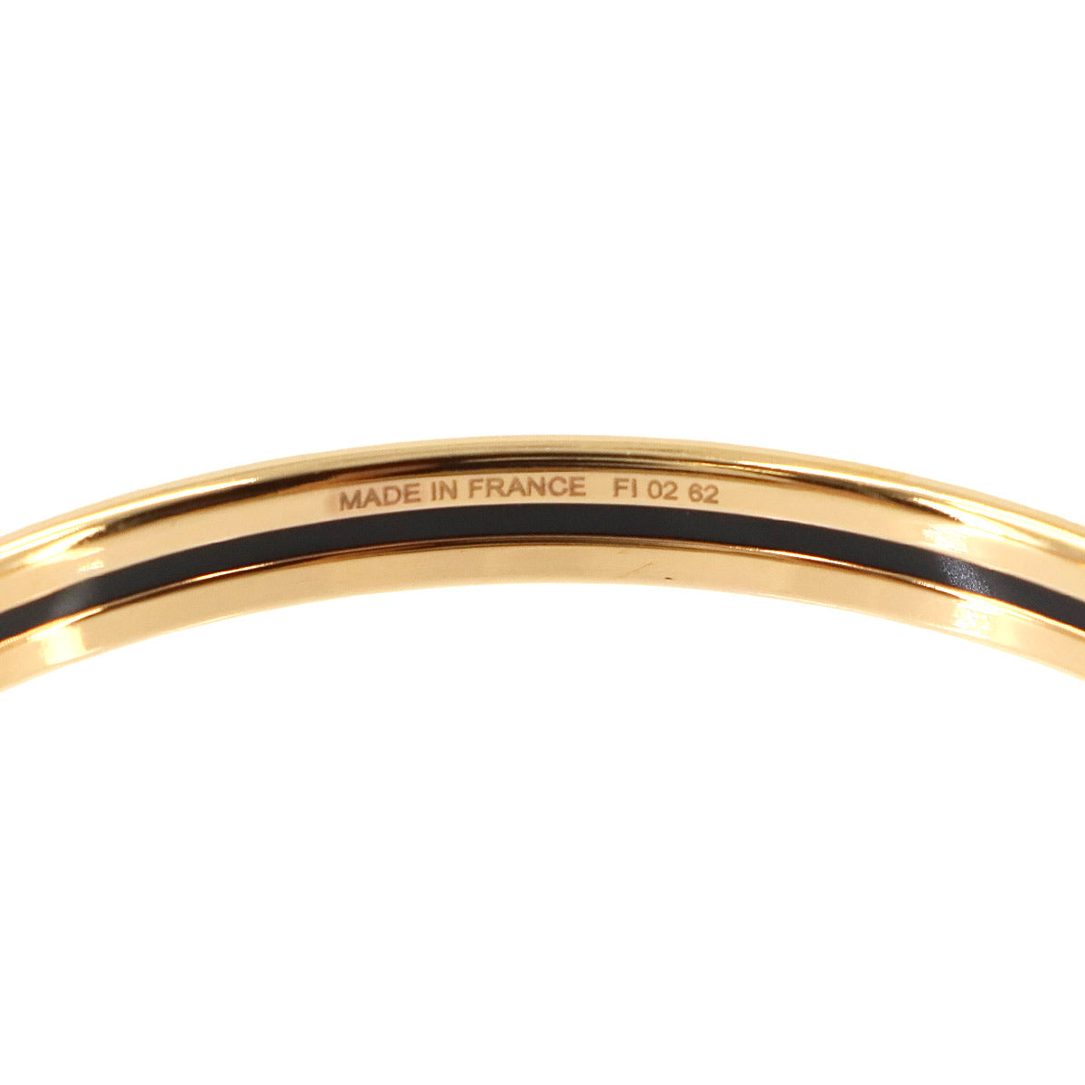 Uni Enamel Bangle Bracelet Etoupe Rose Gold Accessory