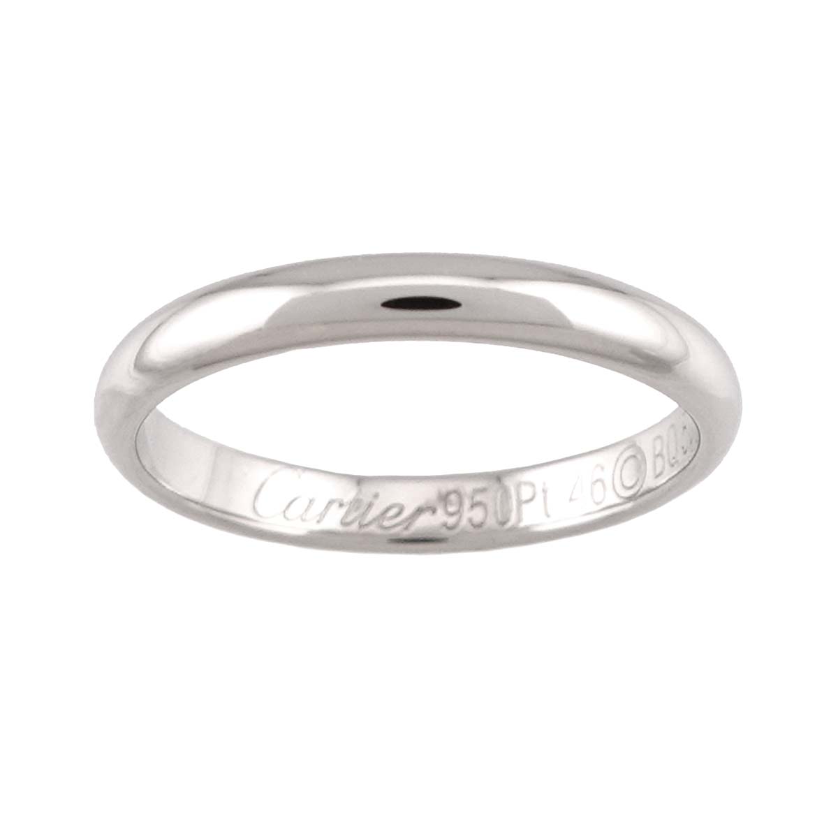 Classic Ring Platinum Size46 3.75(US)