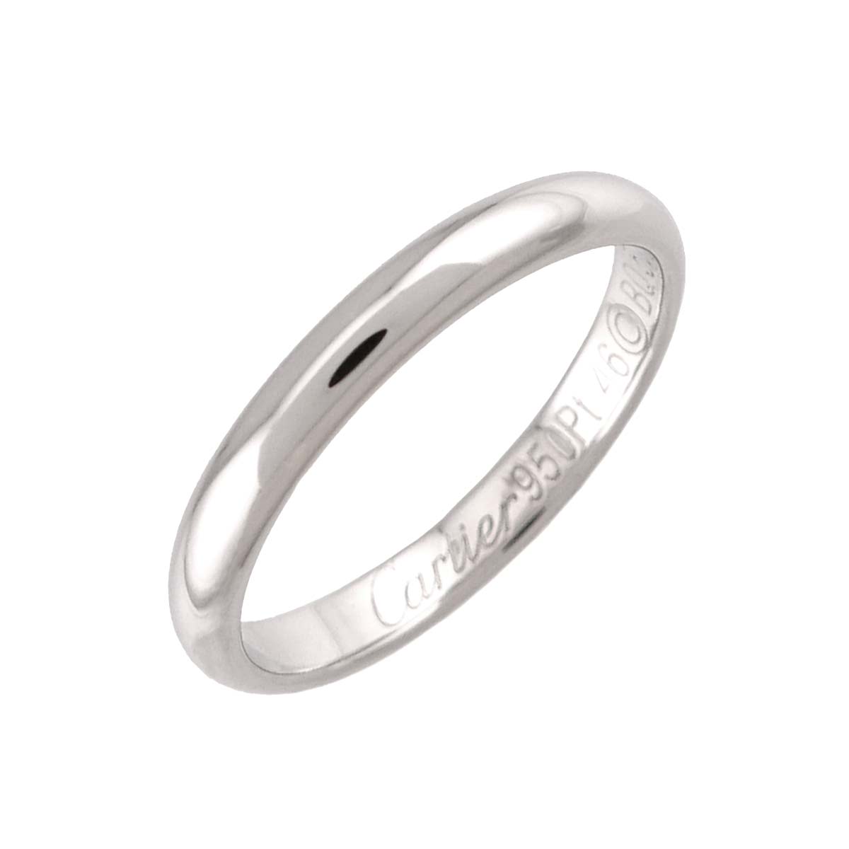 Classic Ring Platinum Size46 3.75(US)