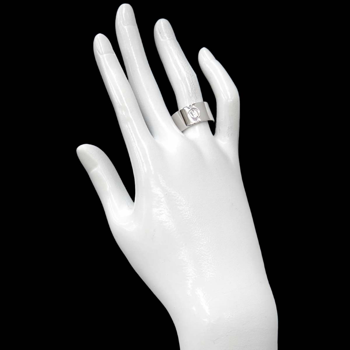 High Love Ring 18K White Gold 750 size53 6.25-6.5(US)