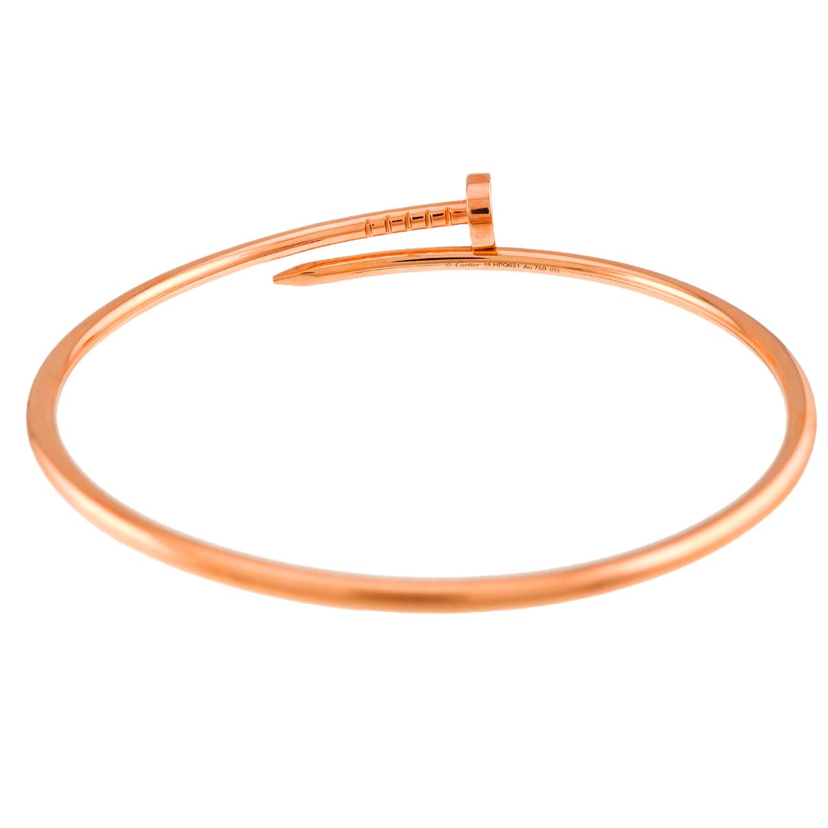 Juste Un Clou SM Bracelet 18K Pink Gold 750 size18