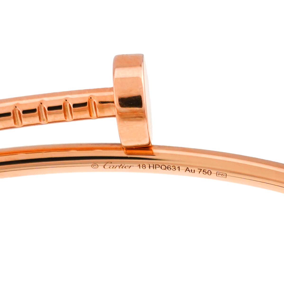 Juste Un Clou SM Bracelet 18K Pink Gold 750 size18