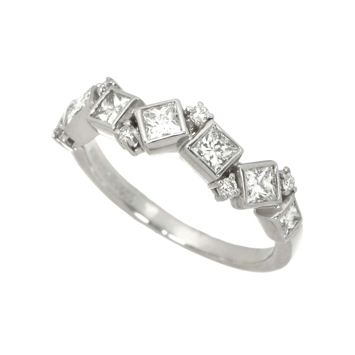Diamond 1.00ct Ring Platinum Size7.75-8(US)