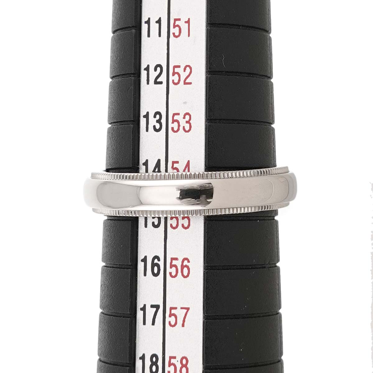 Milgrain Band Ring Platinum size6.75(US)