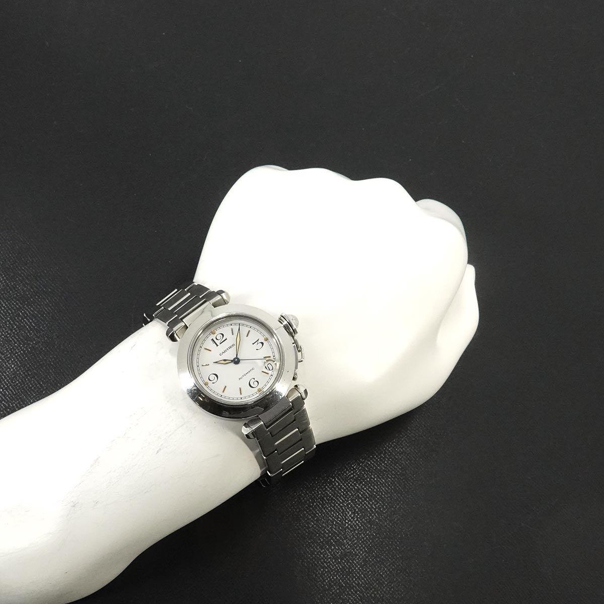 Pasha C W31015M7 Date Automatic White Dial Boys Wrist Watch